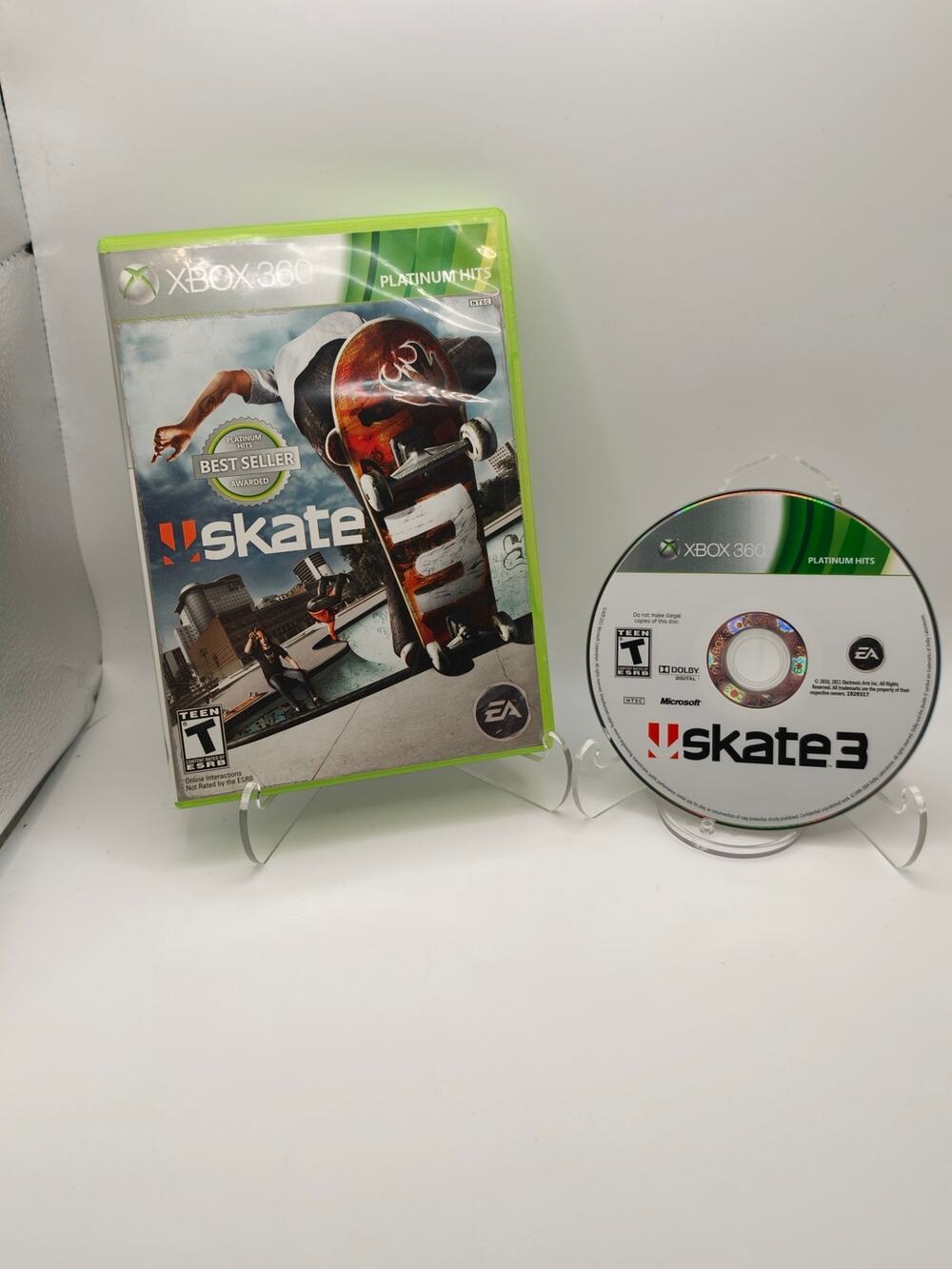Skate 3 Platinum Hits Xbox 360 CIB Complete Tested